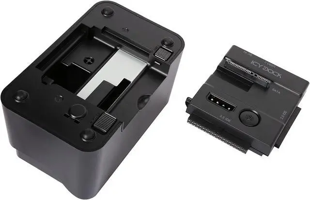 Alt view image 7 of 13 - ICY DOCK 2.5 Inch & 3.5 Inch SATA/IDE USB 3.0 Hard Drive Adapter with Docking Station - EZ-Dock Lite MB981U3-1SA