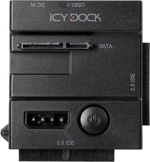 Alt view image 8 of 13 - ICY DOCK 2.5 Inch & 3.5 Inch SATA/IDE USB 3.0 Hard Drive Adapter with Docking Station - EZ-Dock Lite MB981U3-1SA