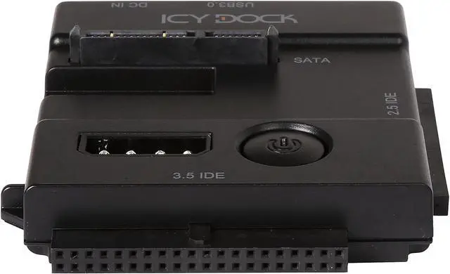 Alt view image 9 of 13 - ICY DOCK 2.5 Inch & 3.5 Inch SATA/IDE USB 3.0 Hard Drive Adapter with Docking Station - EZ-Dock Lite MB981U3-1SA