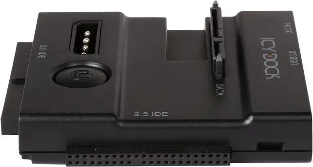 Alt view image 10 of 13 - ICY DOCK 2.5 Inch & 3.5 Inch SATA/IDE USB 3.0 Hard Drive Adapter with Docking Station - EZ-Dock Lite MB981U3-1SA