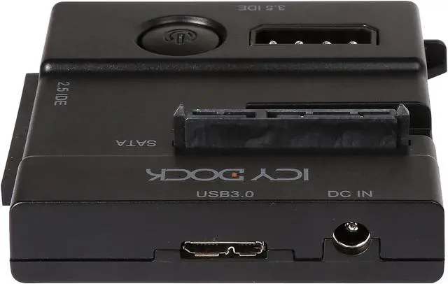 Alt view image 11 of 13 - ICY DOCK 2.5 Inch & 3.5 Inch SATA/IDE USB 3.0 Hard Drive Adapter with Docking Station - EZ-Dock Lite MB981U3-1SA