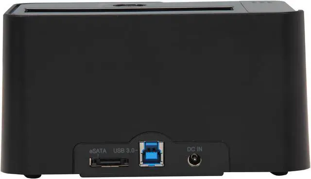 Alt view image 4 of 5 - ICY DOCK 2.5"/3.5" SATA HDD/SSD USB 3.0 & eSATA Docking Station - EZ-Dock MB981U3S-1S