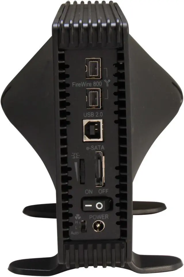 Alt view image 4 of 5 - ICY DOCK MB080USEB-1SB Blizzard Tool-Less FireWire 800, eSATA & USB External 3.5” SATA Hard Drive Enclosure with 80mm Fan