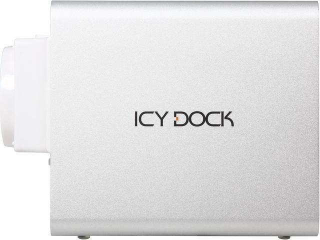 Alt view image 4 of 7 - ICY DOCK ICYCube MB561U3S-4S 4 Bay USB 3.0 & eSATA(PM) Hot Swap 2.5"/3.5" SATA HDD/SSD External Enclosure - White