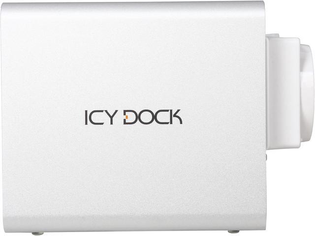 Alt view image 6 of 7 - ICY DOCK ICYCube MB561U3S-4S 4 Bay USB 3.0 & eSATA(PM) Hot Swap 2.5"/3.5" SATA HDD/SSD External Enclosure - White