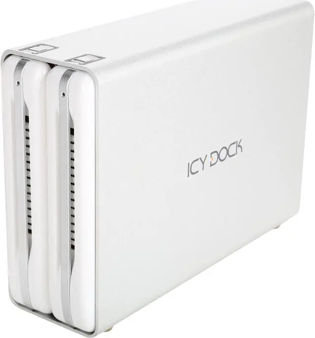 Main image of ICY DOCK Tool-less 3.5" SATA III HDD USB 3.0 External RAID Drive Enclosure - ICYRaid Dual Bay MB662U3-2S R1