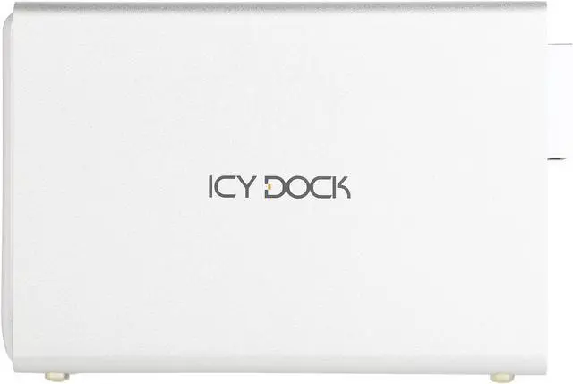 Alt view image 4 of 7 - ICY DOCK Tool-less 3.5" SATA III HDD USB 3.0 External RAID Drive Enclosure - ICYRaid Dual Bay MB662U3-2S R1