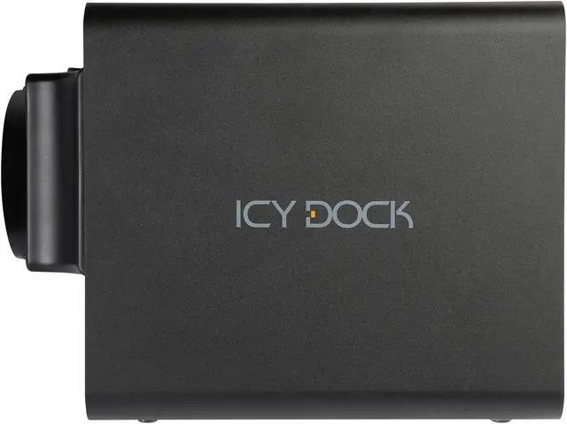 Alt view image 3 of 7 - ICY DOCK Quad Bay 2.5"/ 3.5" SATA HDD/SSD USB 3.0/eSATA External JBOD Hard Drive Enclosure - Black - ICYCube MB561U3S-4SB R1