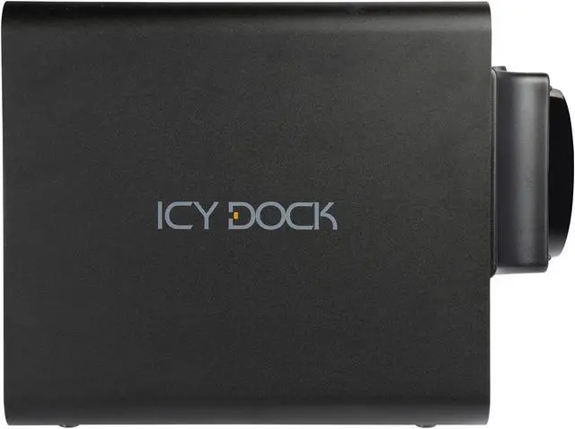Alt view image 5 of 7 - ICY DOCK Quad Bay 2.5"/ 3.5" SATA HDD/SSD USB 3.0/eSATA External JBOD Hard Drive Enclosure - Black - ICYCube MB561U3S-4SB R1