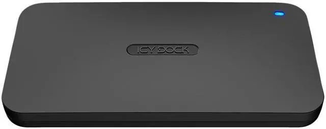 Main image of ICY DOCK ICYNano MB809U3-1M2B ABS Plastic M.2 Black 1 x M.2 SATA SSD (2230/2242/2260/2280) 1 x USB 3.2 Gen 1 Portable M.2 SATA SSD to USB 3.2 Gen 1 (5Gbps) External Enclosure
