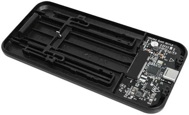 Alt view image 10 of 13 - ICY DOCK ICYNano MB809U3-1M2B ABS Plastic M.2 Black 1 x M.2 SATA SSD (2230/2242/2260/2280) 1 x USB 3.2 Gen 1 Portable M.2 SATA SSD to USB 3.2 Gen 1 (5Gbps) External Enclosure