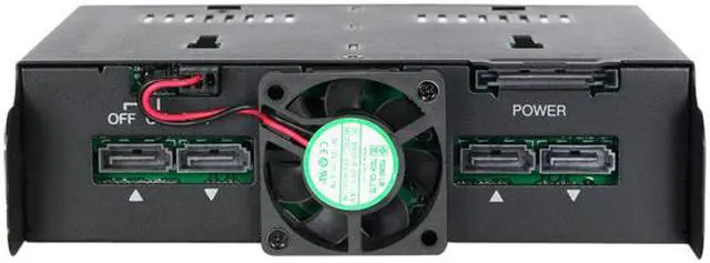 Alt view image 3 of 8 - ICY DOCK MB014SP-B Metal / Plastic 2.5" Black SATA III External Enclosure