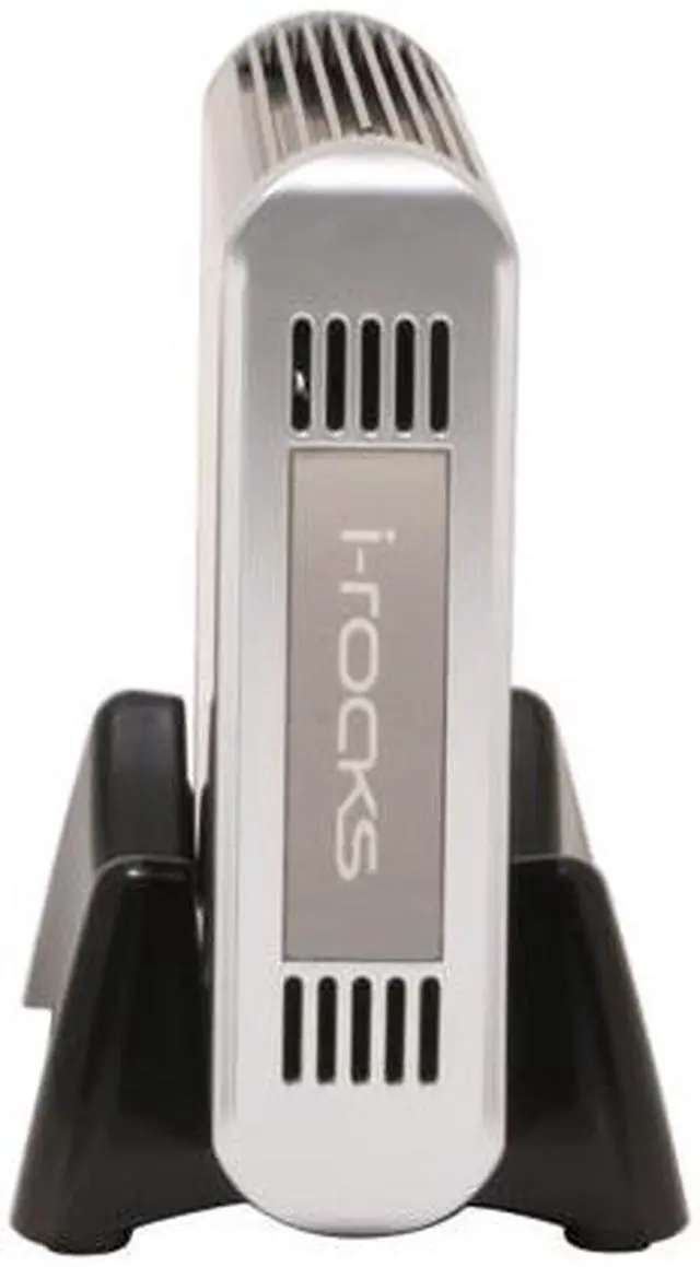 Alt view image 2 of 7 - i-rocks IR-9410ES-BK Aluminum 3.5" Black SATA USB 2.0 & eSATA External Enclosure