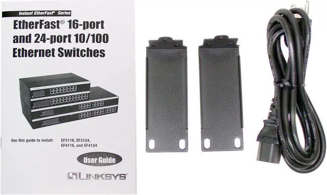 Alt view image 3 of 4 - LINKSYS EF4116 Ethernet Switch