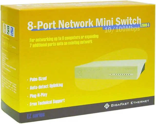 Alt view image 4 of 4 - GIGAFAST EZ800-S Mini Switch