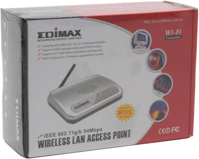 Alt view image 5 of 5 - EDIMAX EW-7206APG Wireless LAN Access Point