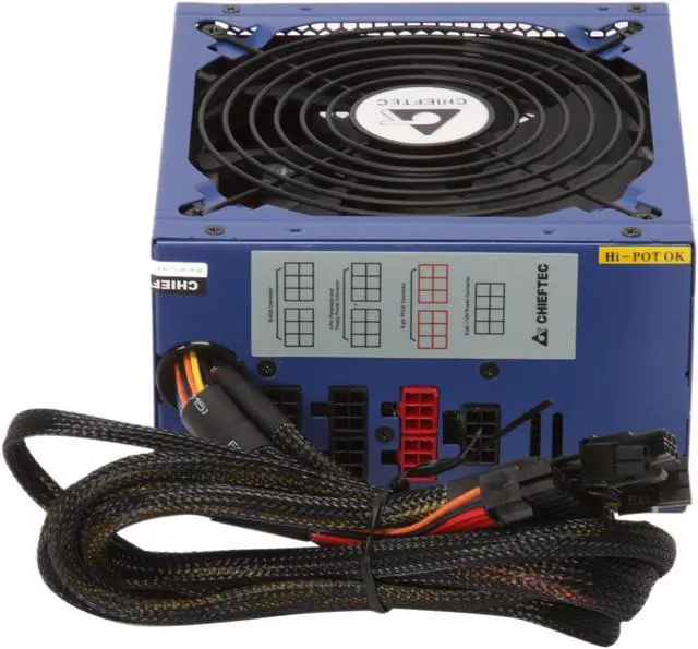 Alt view image 4 of 10 - CHIEFTEC Turbo CFT-750-14C 750 W ATX12V / EPS12V SLI Ready CrossFire Ready 80 PLUS Certified Modular Active PFC Power Supply