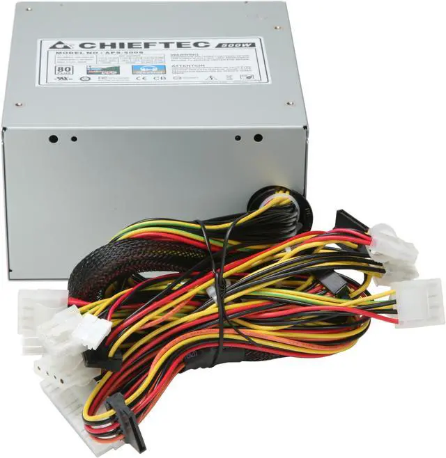 Alt view image 5 of 10 - CHIEFTEC A135 APS-500S 500 W ATX12V V2.2 80 PLUS Certified Active PFC Power Supply