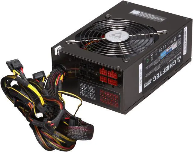 Alt view image 5 of 7 - CHIEFTEC CFT-1200G-DF 1200 W ATX 12V 2.3/EPS 12V 2.91 SLI Ready CrossFire Ready 80 PLUS Certified Modular Active PFC Power Supply
