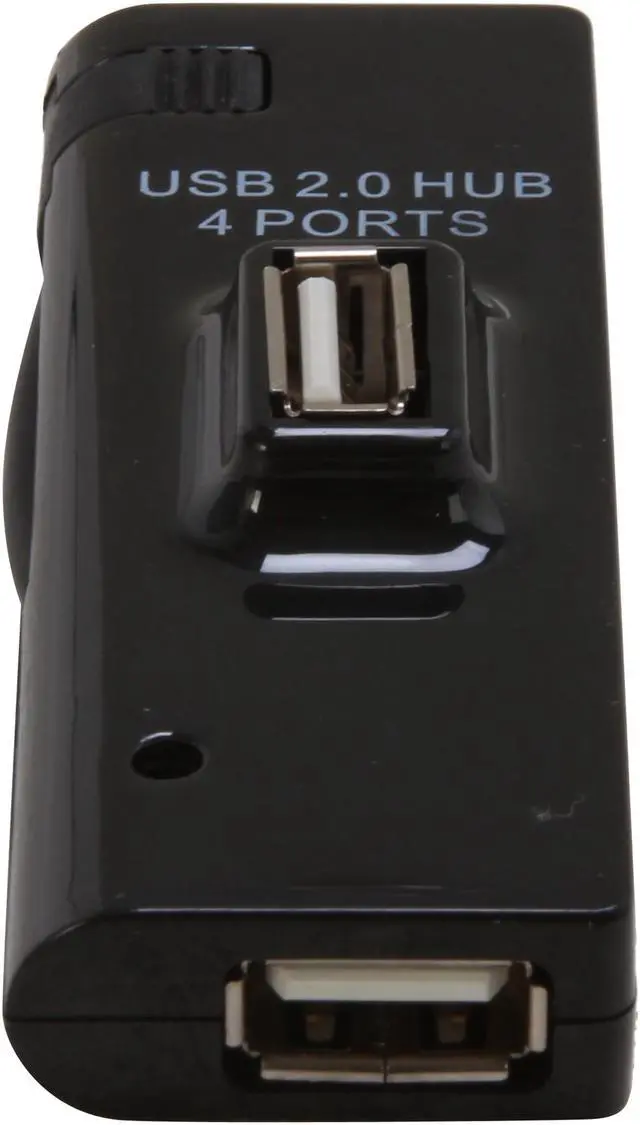 Alt view image 2 of 5 - inland 08813 Pro USB 2.0 4 Port Hub (Black)