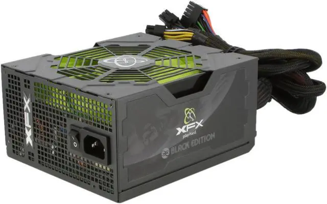 Alt view image 2 of 9 - XFX Black Edition XPS-850W-BES 850 W ATX12V / EPS12V SLI Ready CrossFire Ready 80 PLUS SILVER Certified Modular Active PFC Power Supply