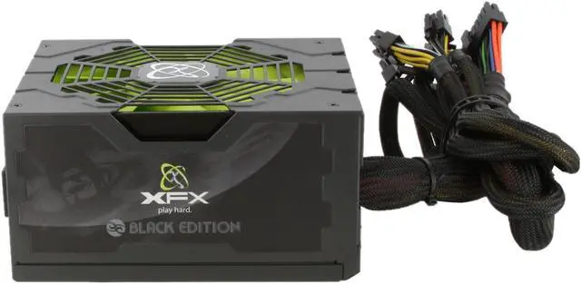 Alt view image 3 of 9 - XFX Black Edition XPS-850W-BES 850 W ATX12V / EPS12V SLI Ready CrossFire Ready 80 PLUS SILVER Certified Modular Active PFC Power Supply