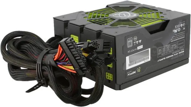 Alt view image 6 of 9 - XFX Black Edition XPS-850W-BES 850 W ATX12V / EPS12V SLI Ready CrossFire Ready 80 PLUS SILVER Certified Modular Active PFC Power Supply