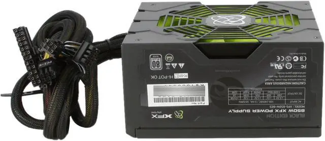 Alt view image 7 of 9 - XFX Black Edition XPS-850W-BES 850 W ATX12V / EPS12V SLI Ready CrossFire Ready 80 PLUS SILVER Certified Modular Active PFC Power Supply