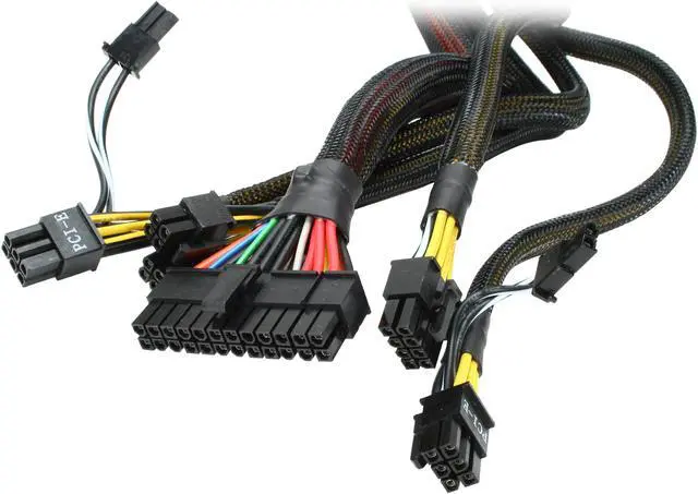Alt view image 6 of 7 - XFX Black Edition P1-750B-CAG9 750 W ATX12V v2.2 / ESP12V v2.91 SLI Ready CrossFire Ready 80 PLUS SILVER Certified Modular Active PFC Power Supply