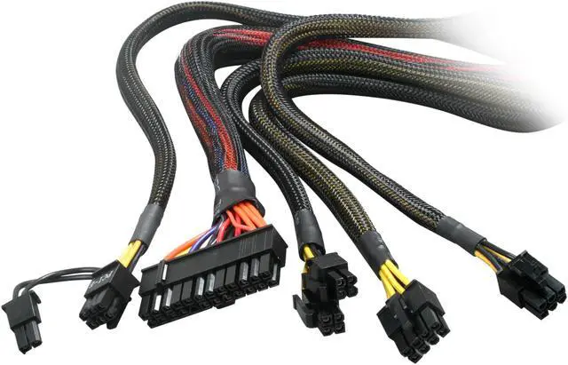 Alt view image 6 of 7 - XFX P1-650X-CAH9 650 W ATX12V v2.2 / ESP12V v2.91 SLI Ready CrossFire Ready 80 PLUS BRONZE Certified Modular Active PFC Power Supply
