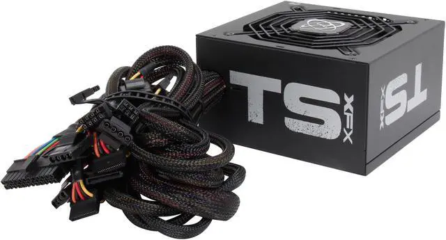 Alt view image 5 of 7 - XFX TS Series P1550SXXB9 550W ATX12V 2.2 & ESP12V 2.91 SLI Ready CrossFire Ready 80 PLUS Bronze Certified Active PFC Power Supply