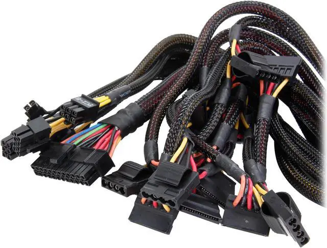 Alt view image 7 of 7 - XFX TS Series P1550SXXB9 550W ATX12V 2.2 & ESP12V 2.91 SLI Ready CrossFire Ready 80 PLUS Bronze Certified Active PFC Power Supply
