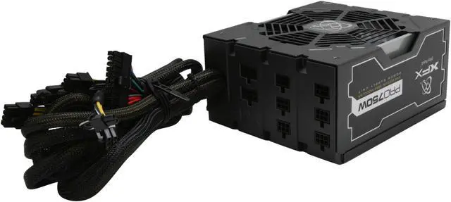 Alt view image 4 of 7 - XFX PRO750W XXX Edition Semi-Modular 80Plus Silver 750 Watt Power Supply