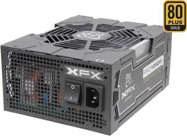 Main image of XFX ProSeries P1-1250-BEFX 1250 W ATX12V V2.2 & ESP12V V2.91 SLI Ready CrossFire Ready 80 PLUS GOLD Certified Full Modular Active PFC Power Supply
