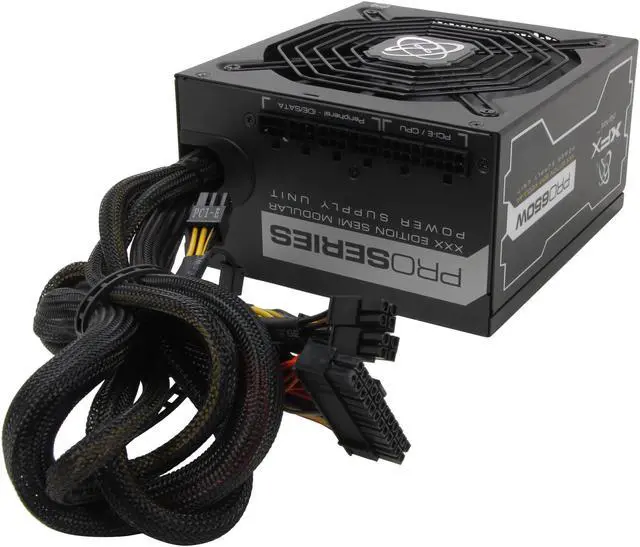 Alt view image 4 of 8 - XFX P1-650X-XXB9 650 W ATX12V 2.2 & ESP12V 2.91 SLI Ready CrossFire Ready 80 PLUS BRONZE Certified Modular Active PFC Power Supply