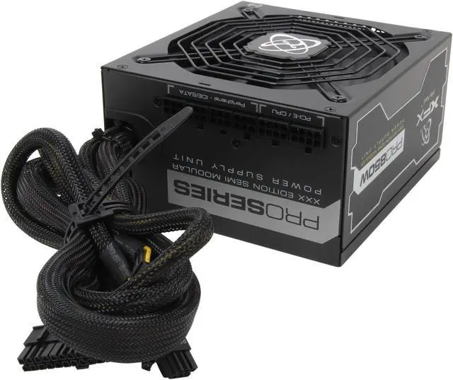 Alt view image 4 of 8 - XFX P1-850X-XXB9 850 W ATX12V 2.2 & ESP12V 2.91 SLI Ready CrossFire Ready 80 PLUS BRONZE Certified Modular Active PFC Power Supply