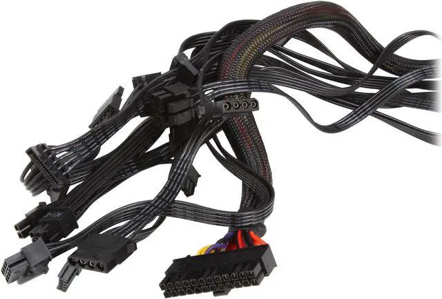 Alt view image 6 of 7 - XFX TS Series P1-550G-TS3X 550 W ATX12V / EPS12V SLI Ready CrossFire Ready 80 PLUS GOLD Certified Active PFC Power Supply