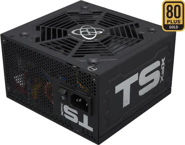 Main image of XFX TS Series P1-550G-TS3X 550 W ATX12V / EPS12V SLI Ready CrossFire Ready 80 PLUS GOLD Certified Active PFC Power Supply