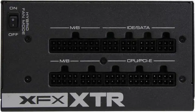 Alt view image 4 of 7 - XFX XTR Series P1-650B-BEFX 650 W ATX12V / EPS12V SLI Ready CrossFire Ready 80 PLUS GOLD Certified Full Modular Active PFC With Full Modular Cables