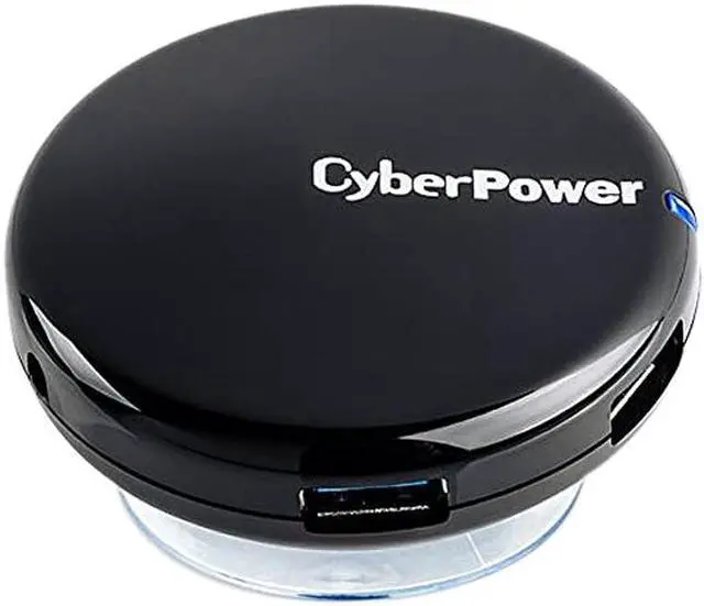 Main image of CyberPower CPH430PB 4 Port USB 3.0 Hub Black