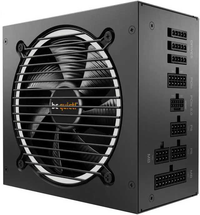 Alt view image 4 of 5 - be quiet Pure Power 12 650W  ATX (ATX3.1/ ATX3.0 Compatible) 80 PLUS GOLD Certified Non-Modular ATX 12V Power Supplies