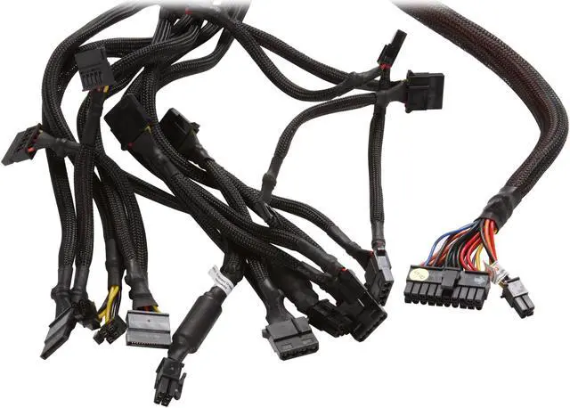 Alt view image 7 of 8 - SIGMA SHARK SP-585 585 W ATX12V V2.01 SLI Ready Power Supply