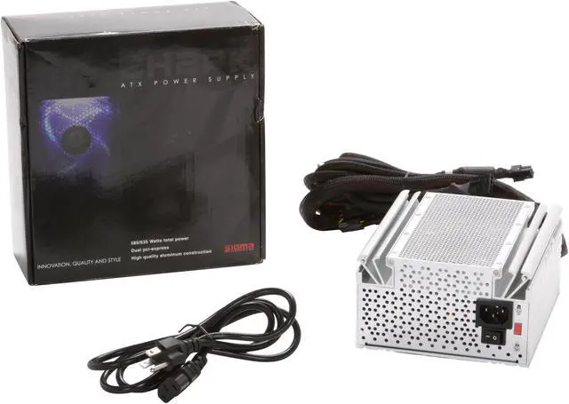 Alt view image 8 of 8 - SIGMA SHARK SP-585 585 W ATX12V V2.01 SLI Ready Power Supply