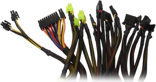 Alt view image 7 of 10 - SIGMA MONSTER SP750C 750W Continuous @ 40°C ATX12V 2.2V / EPS12V 2.91 SLI Ready CrossFire Ready Modular Active PFC Power Supply