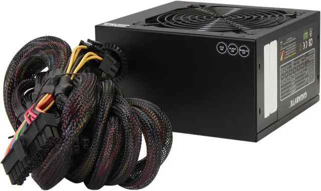 Alt view image 4 of 7 - GIGABYTE GreenMax Plus GZ-EMS55A-C1 550 W ATX12V / EPS12V SLI Certified CrossFire Ready 80 PLUS BRONZE Certified Active PFC Power Supply