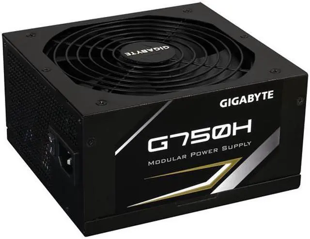 Alt view image 5 of 7 - GIGABYTE GP-G750H 750 W ATX12V SLI CrossFire Certified 80 PLUS GOLD Certified Modular Active PFC Power Supply