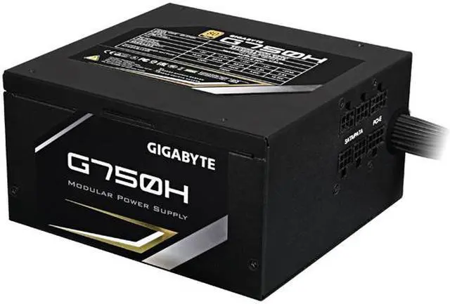 Alt view image 4 of 7 - GIGABYTE GP-G750H 750 W ATX12V SLI CrossFire Certified 80 PLUS GOLD Certified Modular Active PFC Power Supply