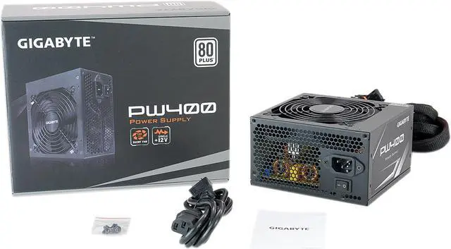 Alt view image 7 of 7 - GIGABYTE PW400 400W 80 PLUS Certified Power Supply