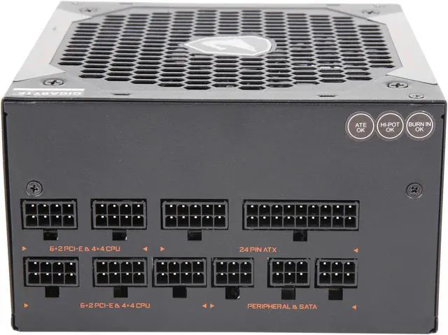 Alt view image 4 of 8 - GIGABYTE AORUS P750W GP-AP750GM 750 W ATX 12V v2.31 80 PLUS GOLD Certified Full Modular Active PFC Power Supply