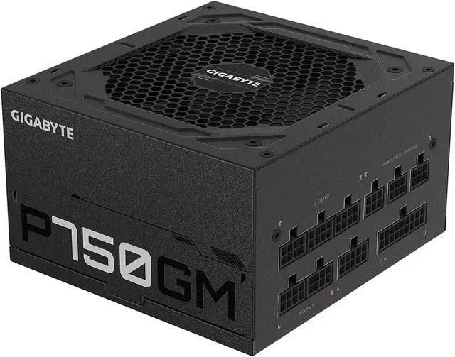 Alt view image 4 of 6 - GIGABYTE GP-P750GM 750 W ATX 12V v2.31 80 PLUS GOLD Certified Full Modular Active PFC Power Supply